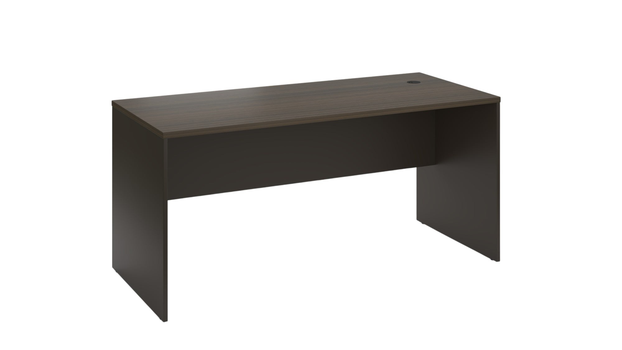 Бюро Chicago RB104V, 1600 x 700 x 740 mm, дъб Рейн и тъмносиво