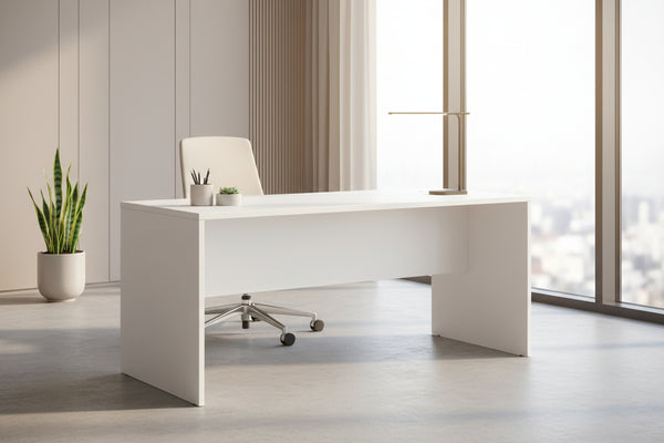 Бюро Monaco RB104V, 1600 x 700 x 740 mm, бяло