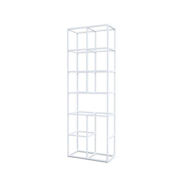 Стелаж Boxi S, метален, 720 х 370 х 2120 mm, бял