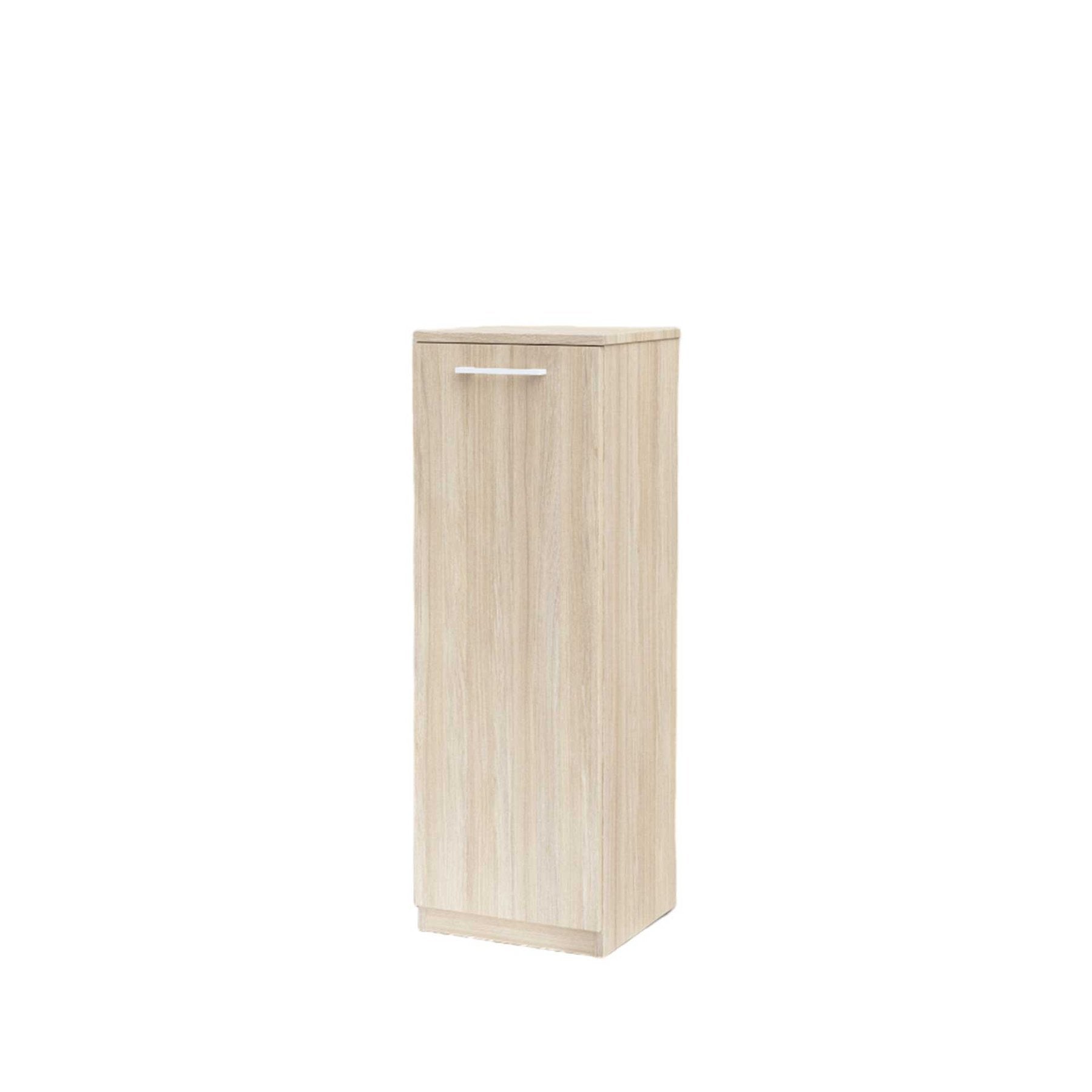 Шкаф Boxi, единичен, долен, 36 х 37 х 106.9 cm, ПДЧ, светъл дъб