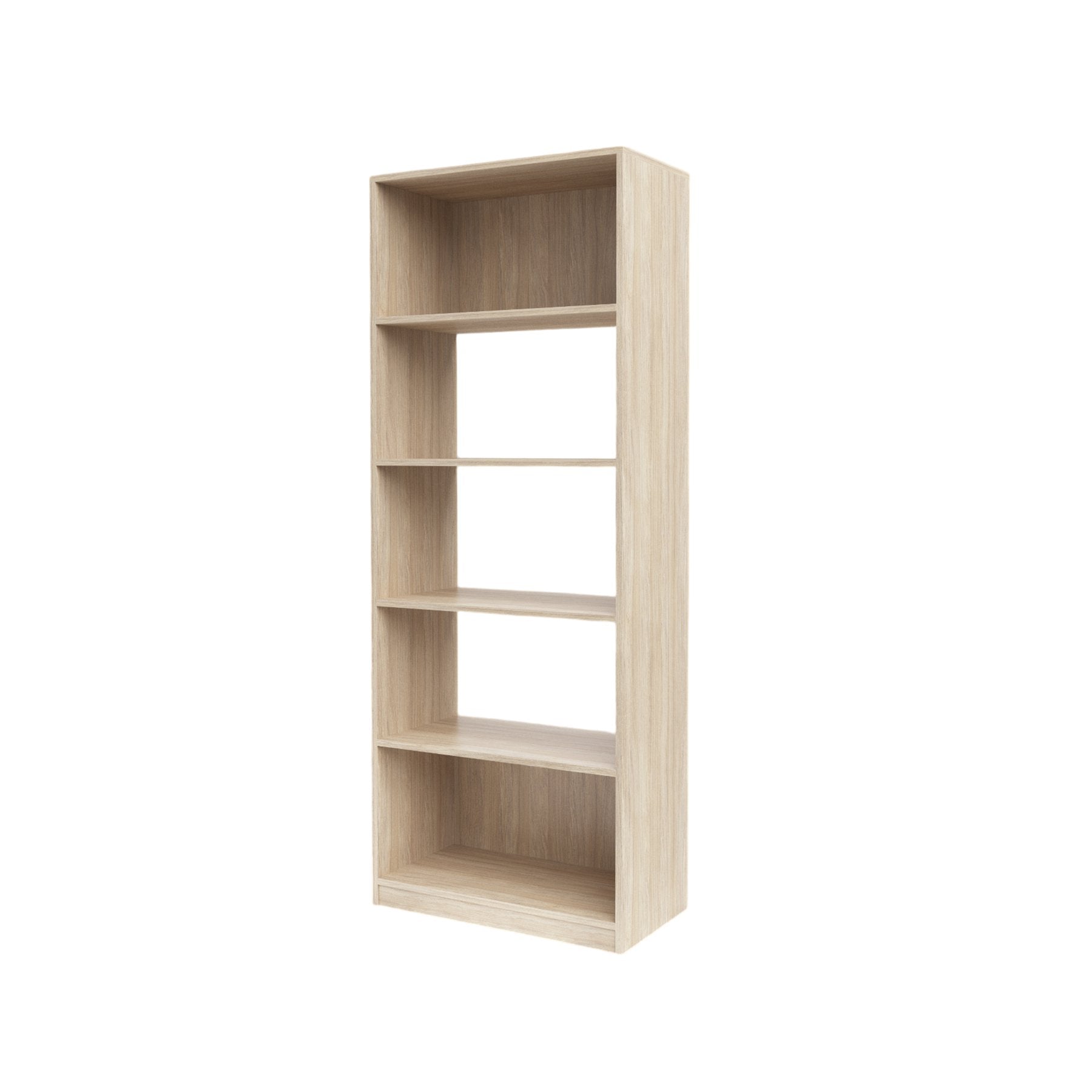Стелаж Libra 2, с 5 рафта, 766 х 400 х 1993 mm, ПДЧ, светъл дъб