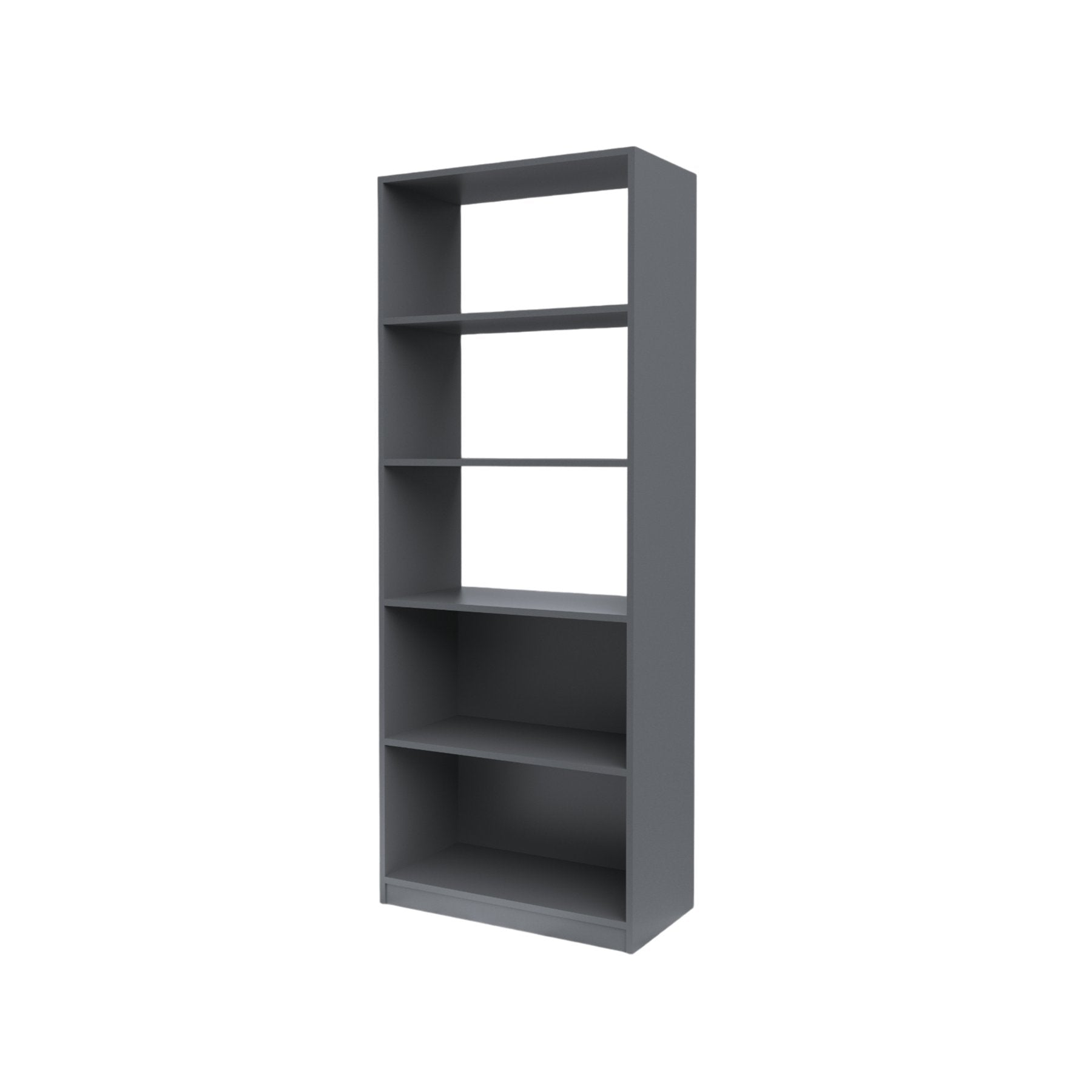 Стелаж Libra 1, с 5 рафта, 766 х 400 х 1993 mm, ПДЧ, графит