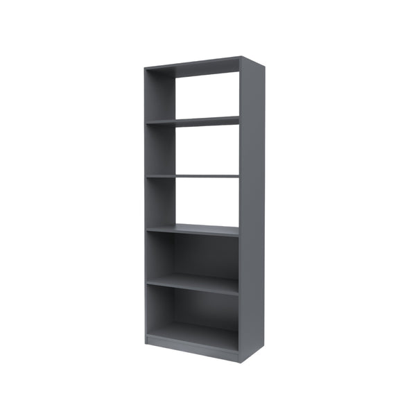 Стелаж Libra 1, с 5 рафта, 766 х 400 х 1993 mm, ПДЧ, графит