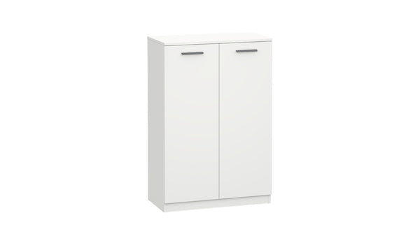 Шкаф Boxi, двоен, с две врати, долен, 720 х 370 х 1069 mm, ПДЧ, бял