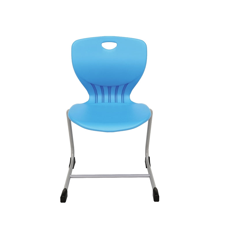 Ученически стол Maxima C, от V до VIII клас, 43 х 45 х 43 cm, до 120 kg, небесносин