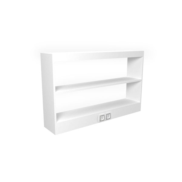 Надстройка-етажерка Labo, 1200 х 250 х 750 mm, ПДЧ, с контакт