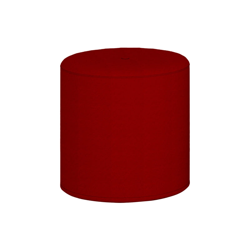 Табуретка OXXO, текстил, 390 х 390 х 450 mm, червена, 2 броя в комплект