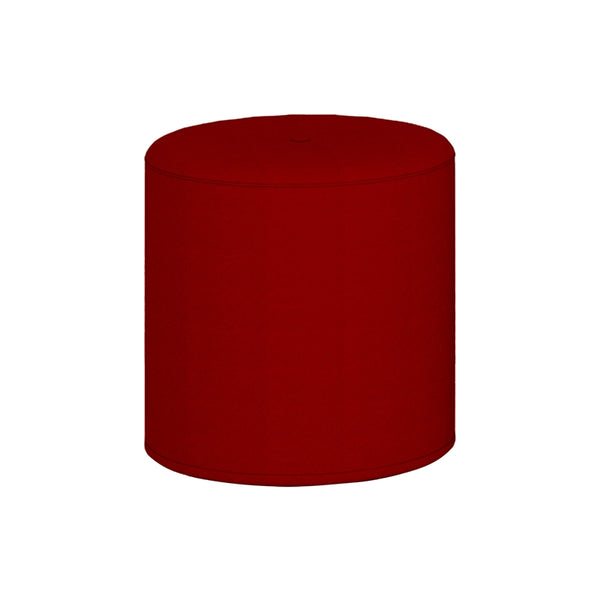 Табуретка OXXO, текстил, 390 х 390 х 450 mm, червена, 2 броя в комплект