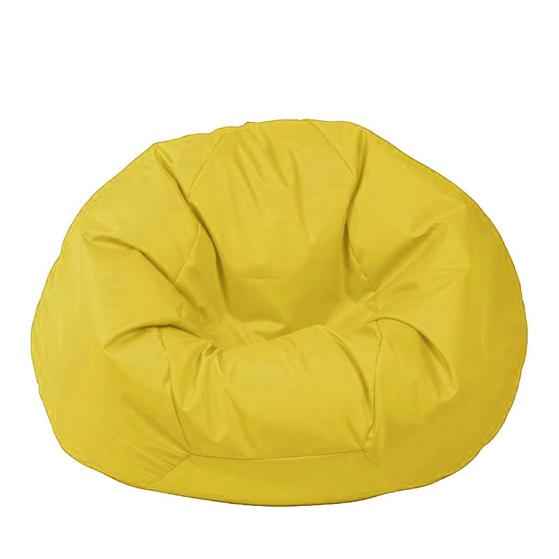 Пуф за деца Ябълка, промазка, 220 L, жълт