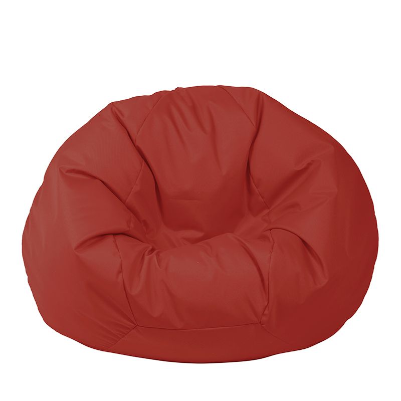 Пуф за деца Ябълка, промазка, 220 L, червен