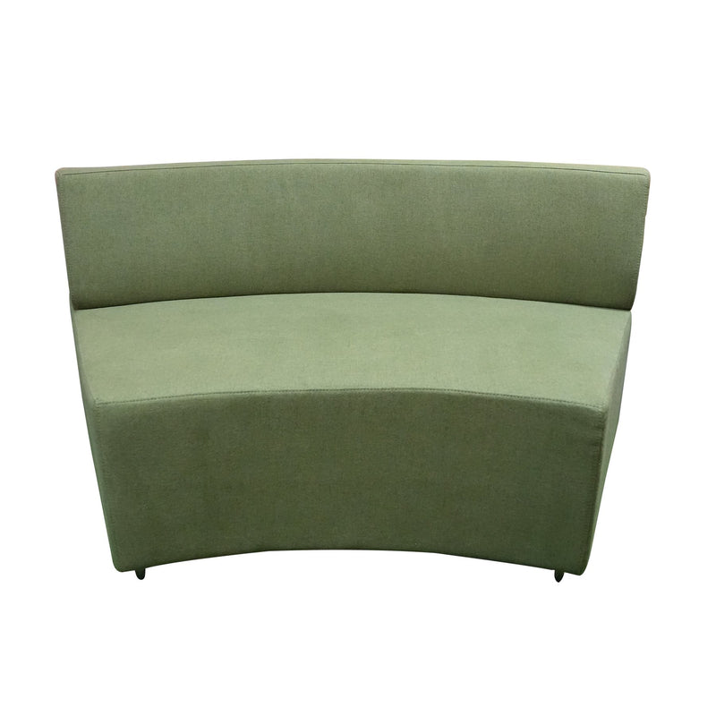 Модул Zara, вътрешен, текстил, 1390-870 х 670 х 710 mm, зелен