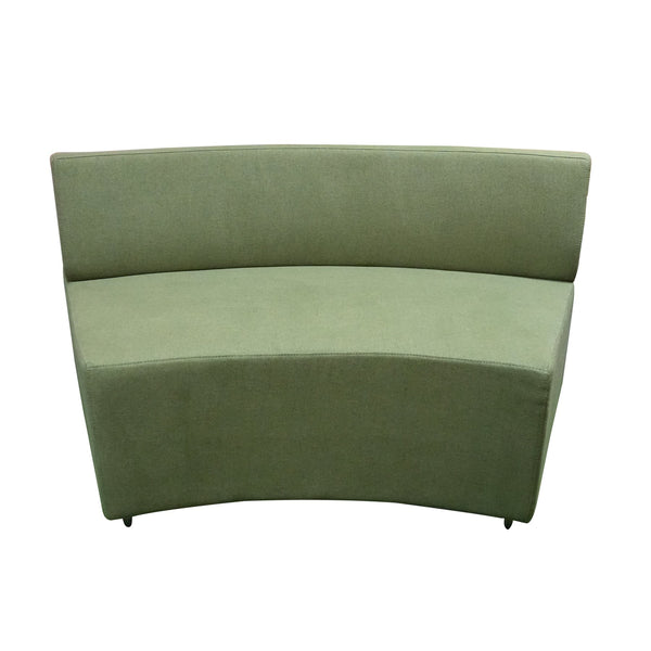 Модул Zara, вътрешен, текстил, 1390-870 х 670 х 710 mm, зелен