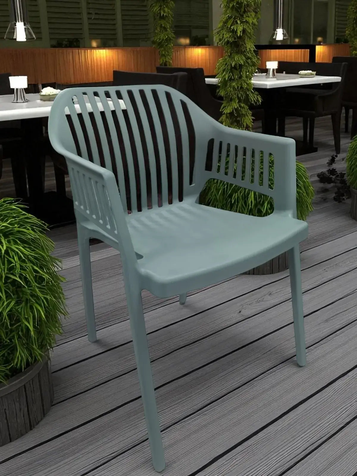 Стол Лукас полипропилен -маслина